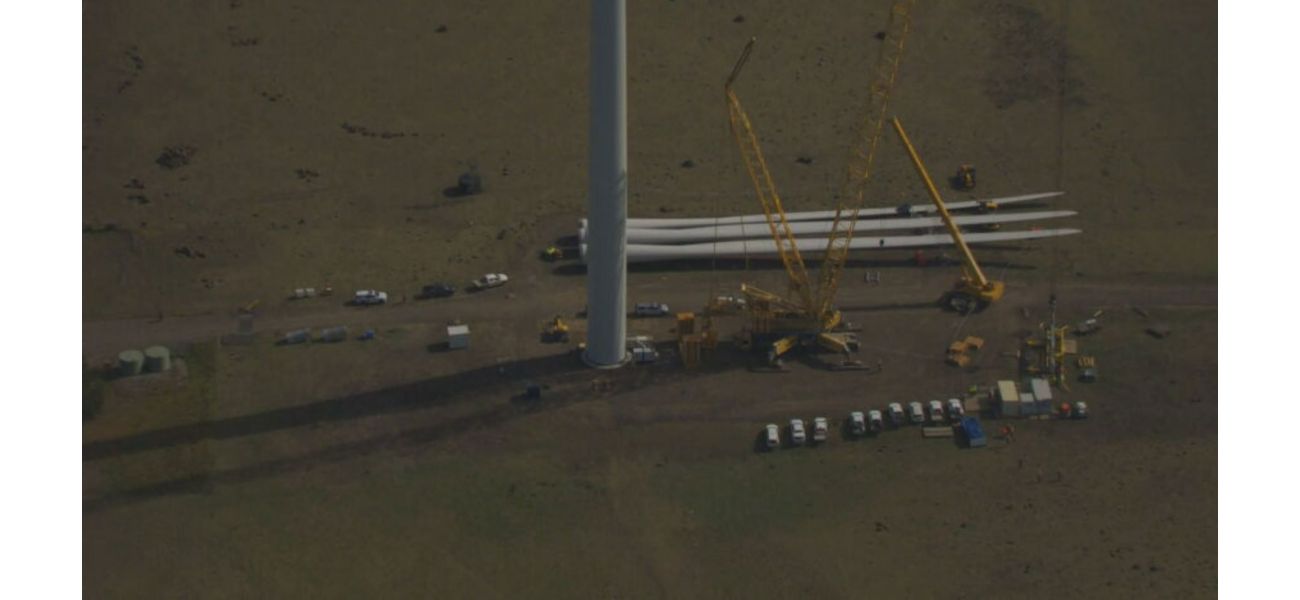 Possible rephrased text: 
Fatality suspected in wind turbine accident in western Victoria.
