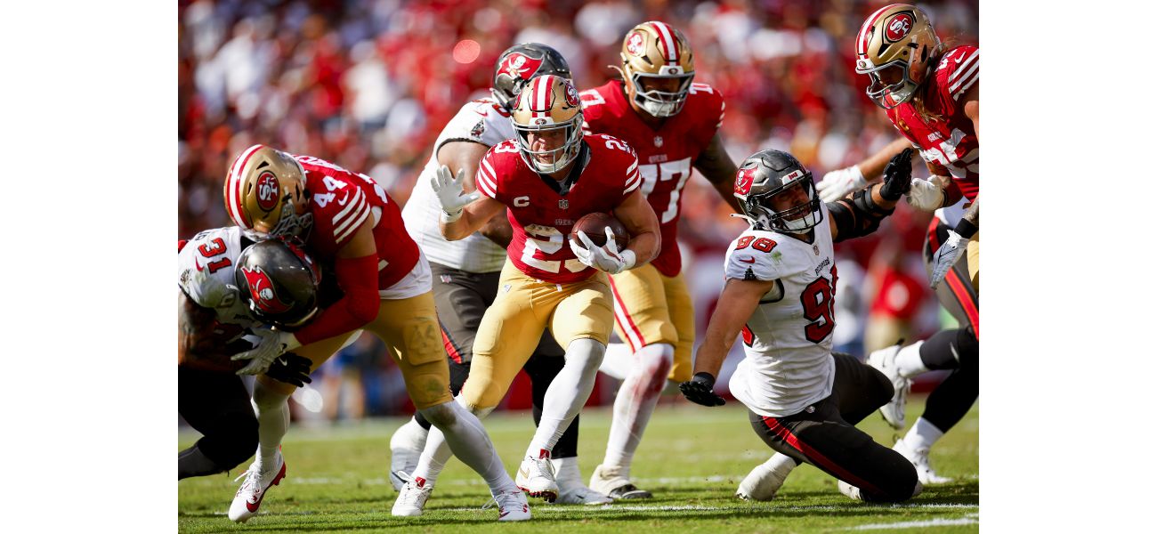 The 49ers immediately let McCaffrey play after his return against the Bucs, skipping the usual warm-up process.