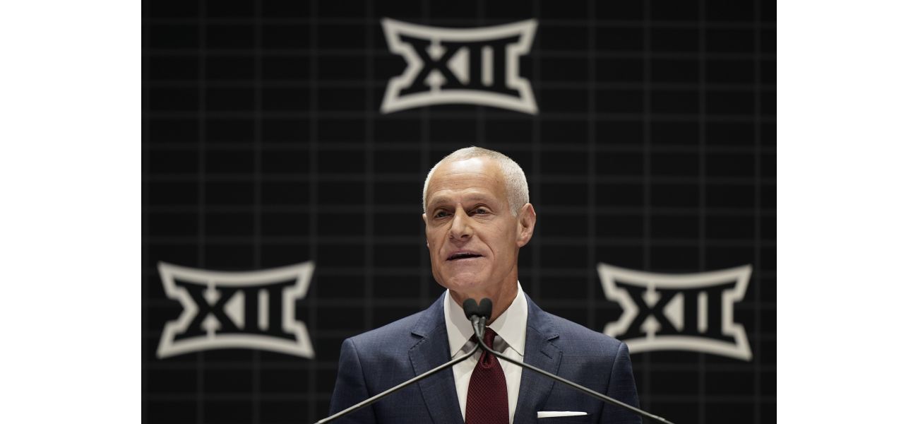 Big 12 fines and publicly reprimands Utah AD Harlan for criticizing officiating.