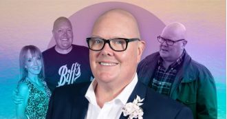 Emmerdale's Dominic Brunt discusses working with his wife, what frustrates him on set, and confronting discrimination.