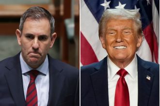 Treasurer is optimistic about the influence of Trump on Australian economy, using the term 'confident'.