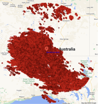 In the span of 24 hours, Australia was hit with over 1.1 million lightning strikes.