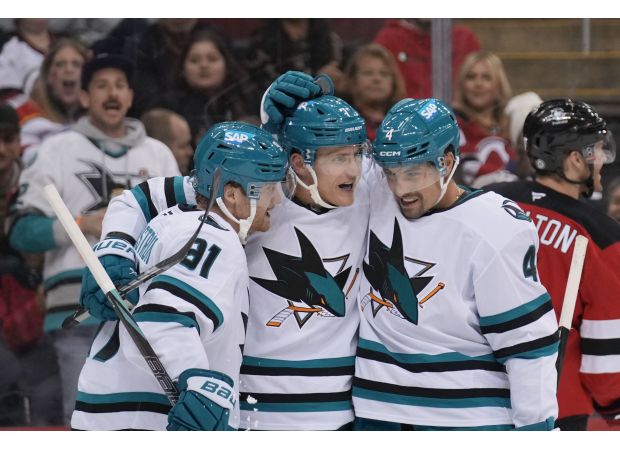 Blackwood from the Sharks gets payback on his old team.