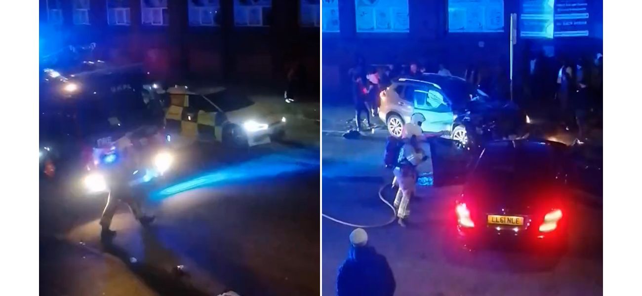 6-year-old girl in critical condition after three-car accident.