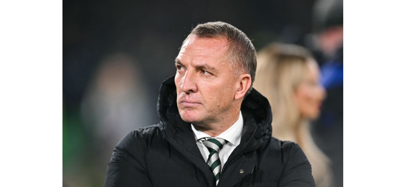 Celtic manager Brendan Rodgers addresses fans after a minute of silence is disrupted by boos.
