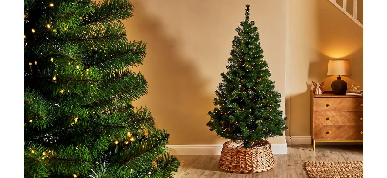 Dunelm's 6ft Christmas tree for £20 is a must-have and considered the best ever.