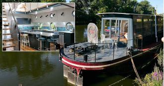 A London houseboat worth £1,000,000 is up for sale, and it's larger than many apartments.