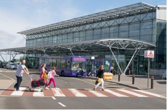 A person carrying £8.5 million worth of cocaine at an airport was arrested and sentenced to jail.