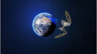 Future solar power may be beamed down to Earth from space.