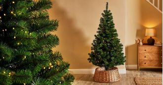 Dunelm's 6ft Christmas tree for £20 is a must-have and considered the best ever.