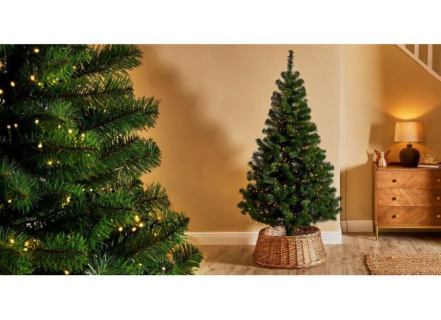 Dunelm's 6ft Christmas tree for £20 is a must-have and considered the best ever.