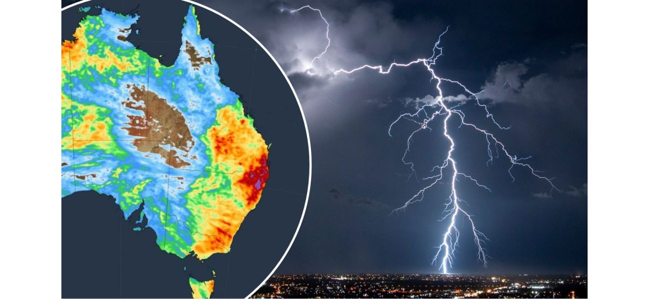 Australia is experiencing severe weather with a warning for thunderstorms in some areas.