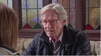 Barlow family in Coronation Street terrified as injured Ken is taken to hospital.