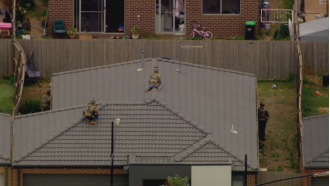 West Melbourne residents advised to remain indoors after shots fired at law enforcement.