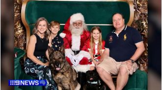 Police dog in Gold Coast receives touching send-off from community after passing away.