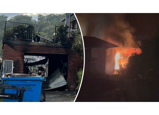 Faulty e-scooter battery causes fire, injuring three family members.