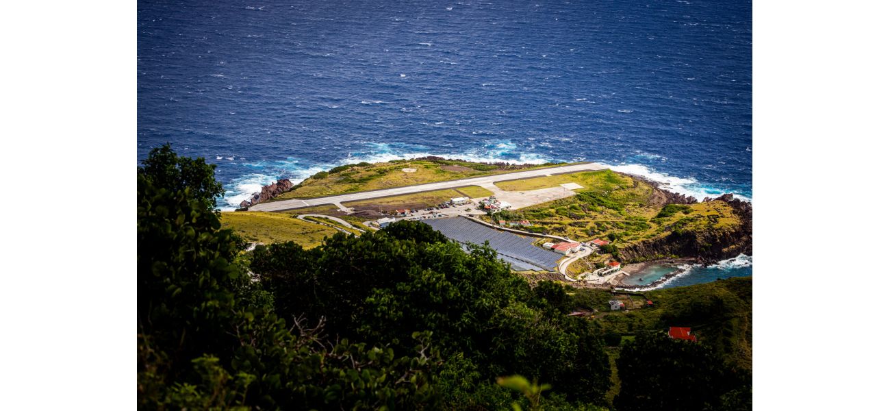 Tiniest airport has runway too short for planes, requires waiver for landing.