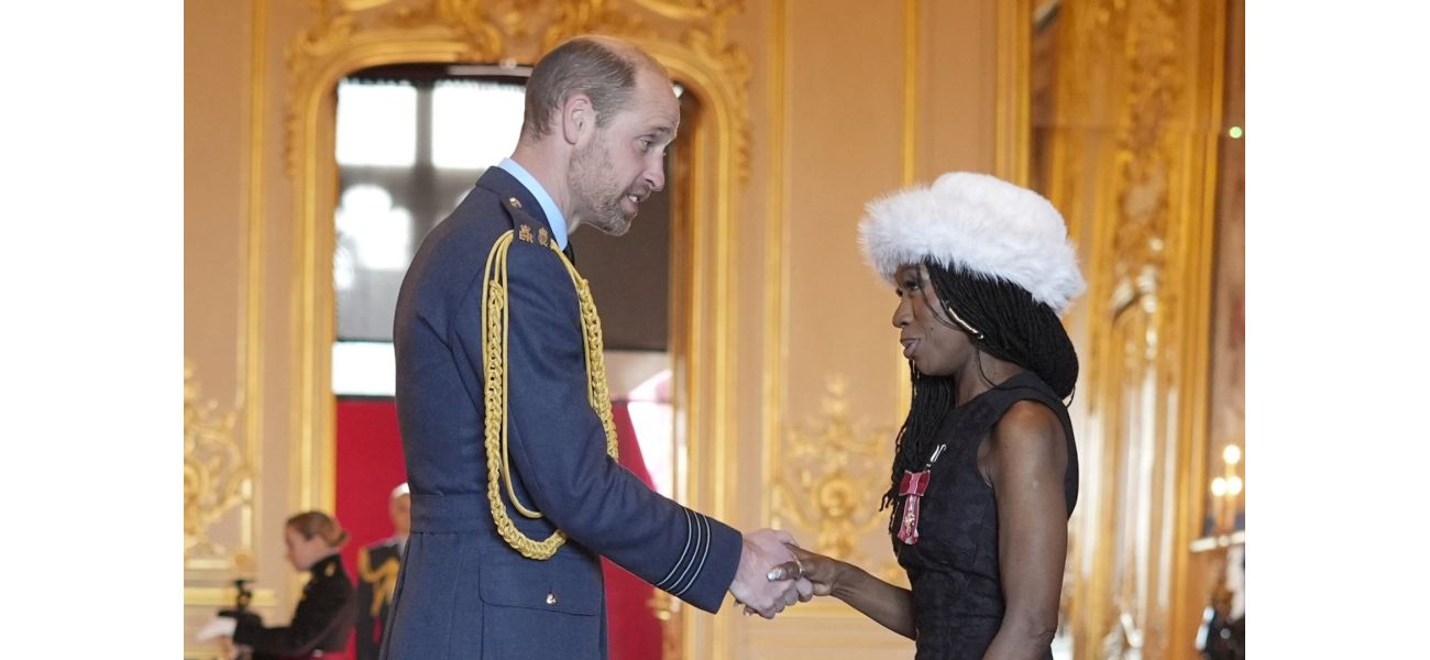Legendary 90s musician, age 59, appears timeless as he receives recognition from Prince William.
