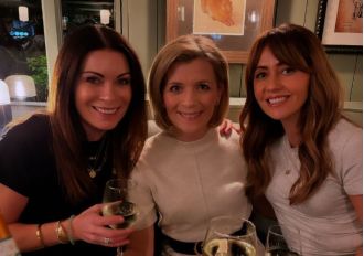 A famous actress from Coronation Street celebrates her birthday by partying with her well-known co-stars.