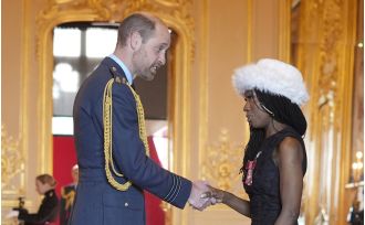 Legendary 90s musician, age 59, appears timeless as he receives recognition from Prince William.
