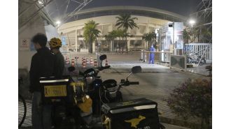 Many people dead and others hurt when vehicle crashes into group outside sports venue