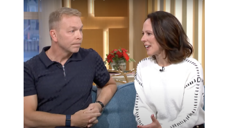 Olympian Chris Hoy and wife Sarra discuss how they broke the news to their children about their serious illnesses.