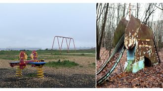 Playground in UK so terrible, it's been likened to Chernobyl.