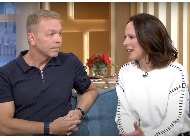 Olympian Chris Hoy and wife Sarra discuss how they broke the news to their children about their serious illnesses.