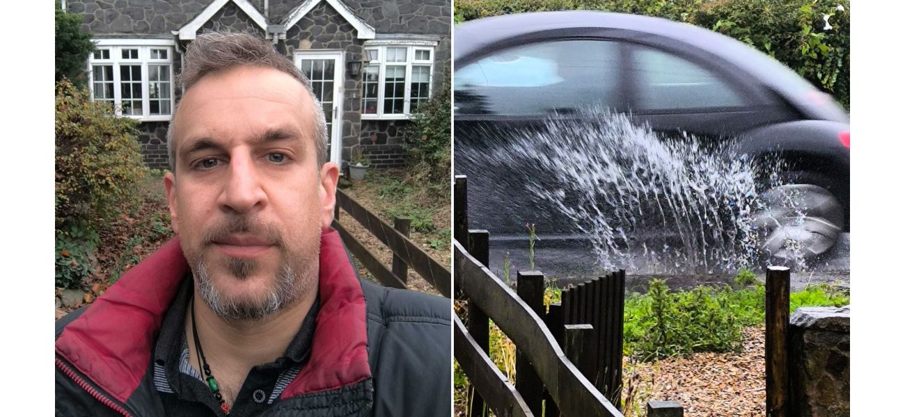 Clogged pipe causes feces to cover house in poop.