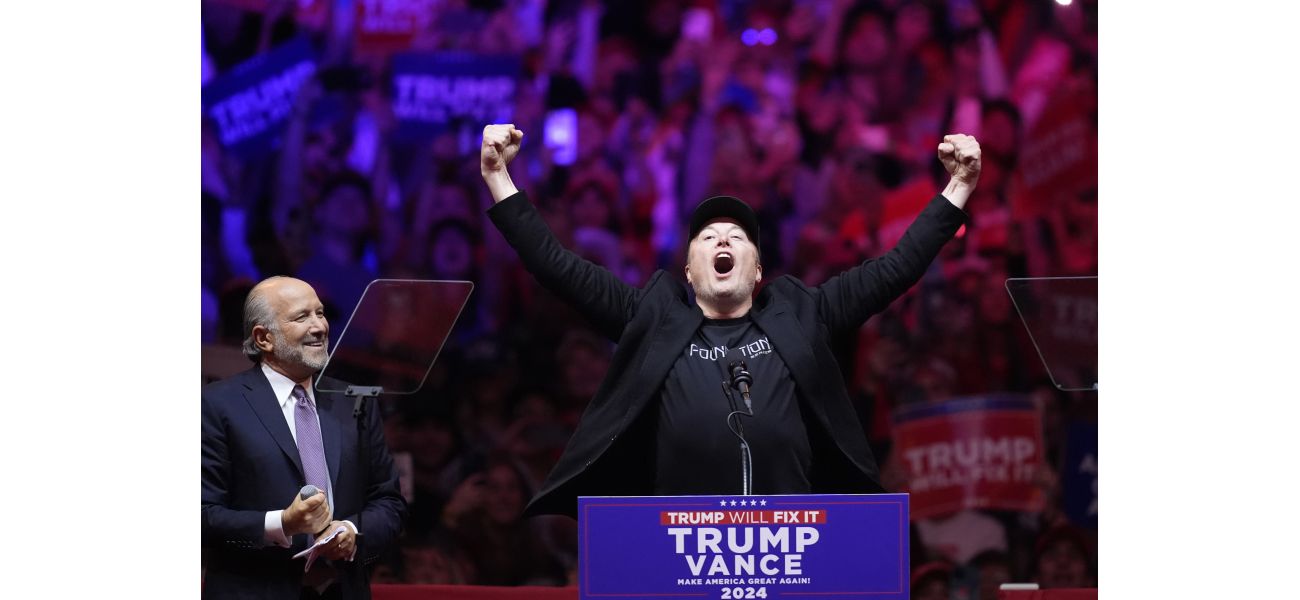 Trump has appointed Musk to provide advice and guidance in the White House.
