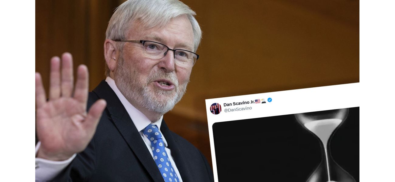 A senior Liberal member has gone against the party and is calling for Rudd to be fired, putting him in a precarious position.
