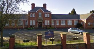 A 12-year-old girl was taken into custody for allegedly using scissors to harm a school employee.