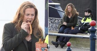 Famous 90s romantic comedy star creates new show following strange incident involving toxic stolen fruit.