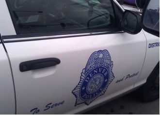 An officer in Denver has been taken into custody for attacking someone during a domestic dispute.