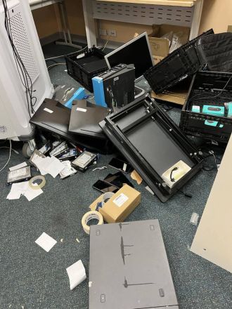 A refugee organization was robbed twice within 48 hours, prompting the question, 