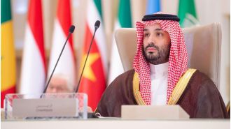 Saudi Arabia leader accuses Israel of committing genocide in Gaza Strip.
