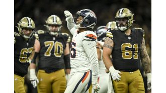 Nik Bonitto has become a top pass rusher in his third year with the Broncos, showing significant improvement.