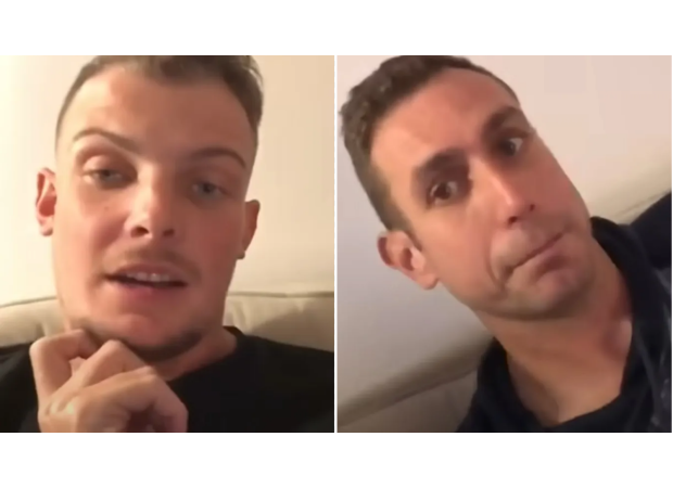 Viral video shows man next to David Coote; named and suspended from job.