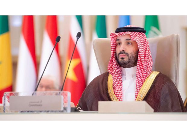 Saudi Arabia leader accuses Israel of committing genocide in Gaza Strip.