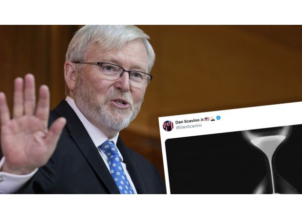 A senior Liberal member has gone against the party and is calling for Rudd to be fired, putting him in a precarious position.