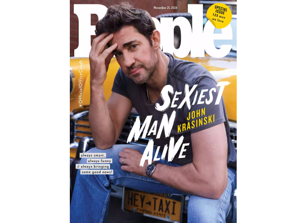 People magazine has chosen John Krasinski as their 'Sexiest Man Alive'.