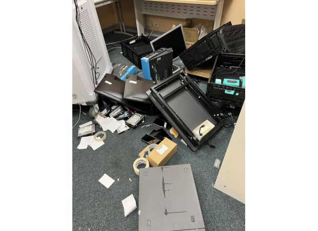 A refugee organization was robbed twice within 48 hours, prompting the question, 