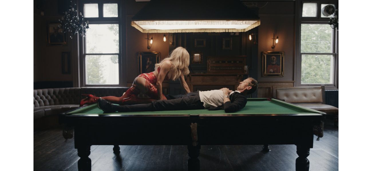 British celebrity couple creates provocative holiday commercial.