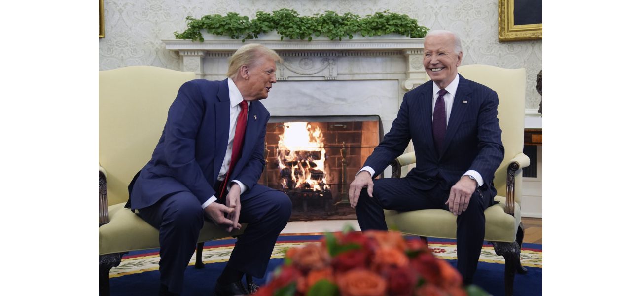 Trump shows rare sign of happiness after telling Biden that politics is a difficult game.