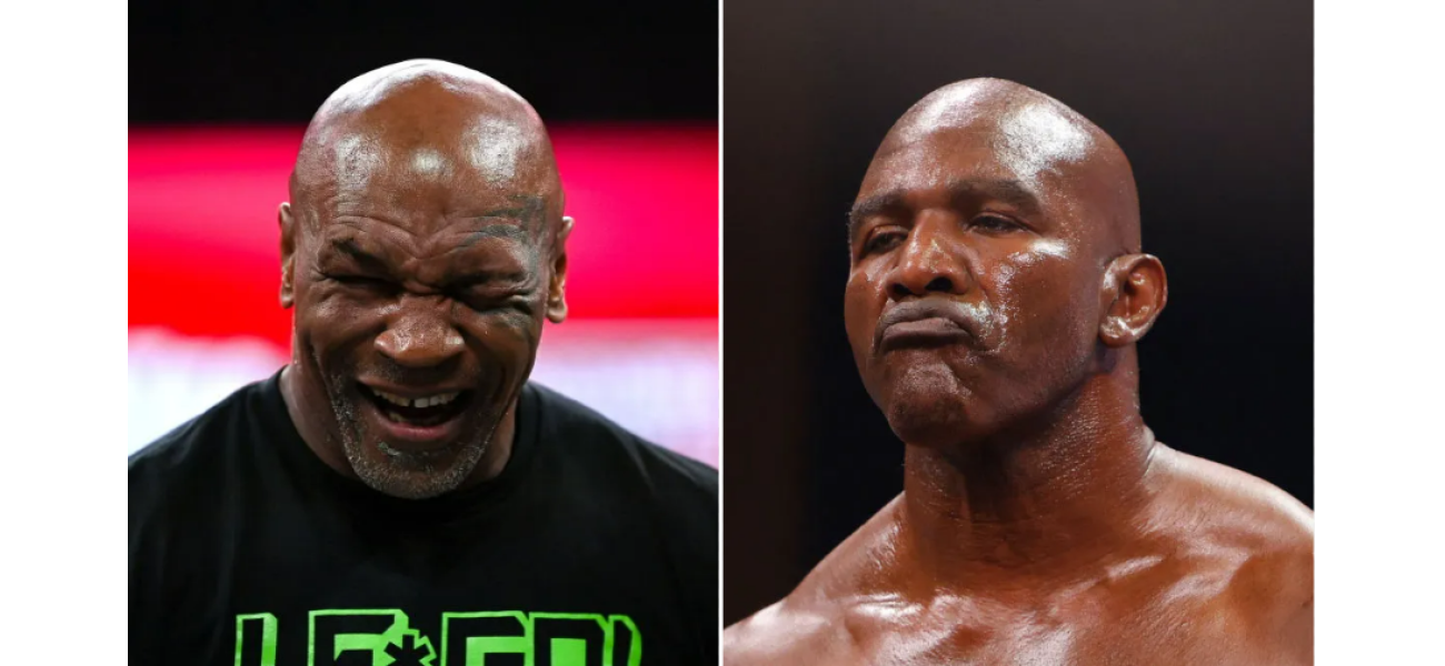 Be cautious, Mike Tyson: The scary incident with Evander Holyfield from three years ago serves as a warning.