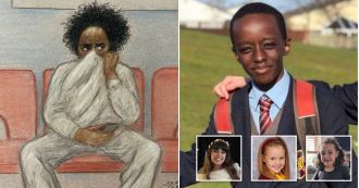 The person accused of a Southport stabbing was in court and declined to reveal his face.