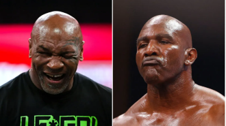 Be cautious, Mike Tyson: The scary incident with Evander Holyfield from three years ago serves as a warning.