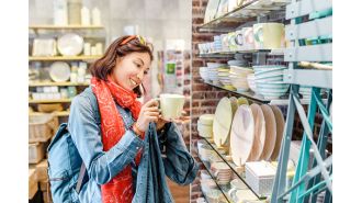 People are very impressed with the new homeware store in central London.