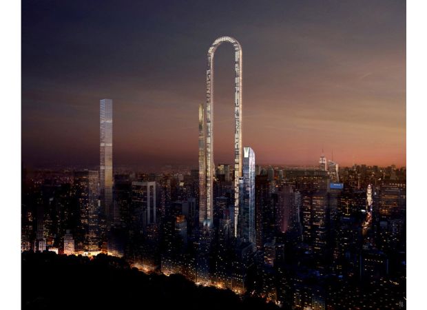 A skyscraper called 'Big Bend' will become the world's tallest building at 4,000ft.