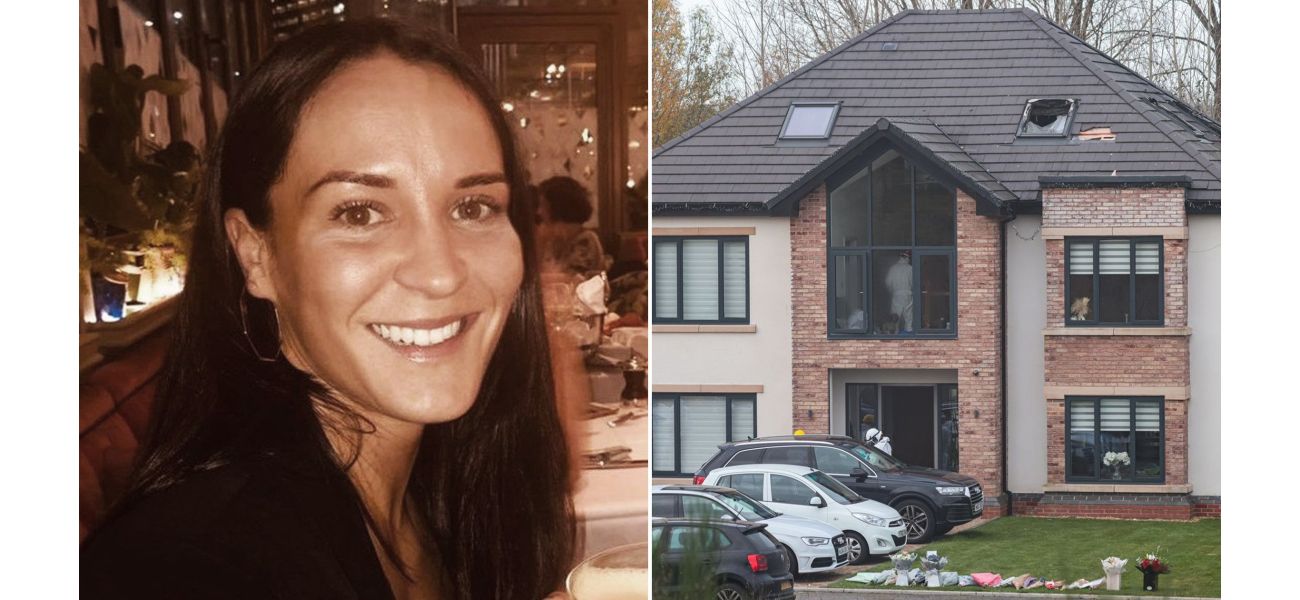 A mother of four died in a house fire while her children escaped the blaze.